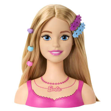 Barbie-Tête À Coiffer Et Accessoires, Chevelure Blonde Et Accessoires - Image 4 of 6