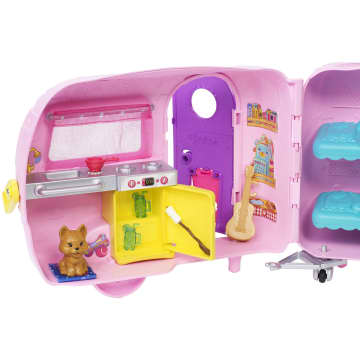 Barbie Estate - Chelsea Barbie Pop Met Auto, Camper En Accessoires - Speelset - Vanaf 3 Jaar - Image 3 of 6