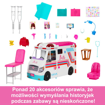 Barbie Karetka Mobilna Klinika Zestaw - Image 5 of 6