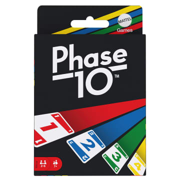 Mattel Games - Phase 10 - Jeu De Cartes Famille - 7 Ans Et + - Imagen 1 de 6