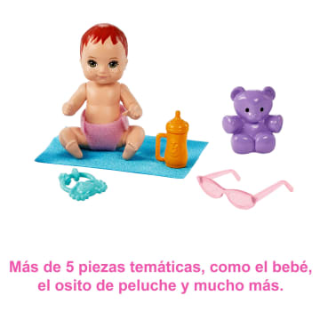Conjunto De Juego Skipper Babysitters Inc. De Barbie Con Muñeca Y Cochecito, A Partir De 3 Años - Imagen 5 de 6