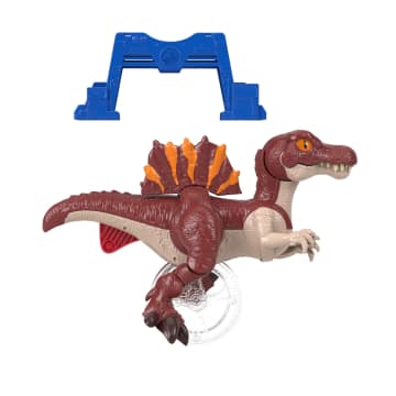 Imaginext Figurine La Course Du Spinosaure Jurassic World : Renaissance De 23 Cm Qui Se Jette En Avant Et Claque Ses Mâchoires - Image 6 of 6