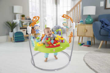 Fisher-Price - Jumperoo Jungle Sons Et Lumières - Jouet D'Éveil - 6 Mois Et + - Imagen 2 de 6