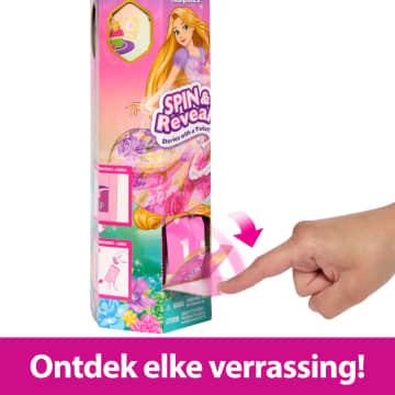 Disney Prinses Draaien En Ontdekken, Rapunzel Modepop En Accessoires Met 11 Verrassingen - Image 4 of 6