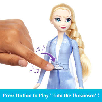 Disney Frozen Singing Adventure Elsa Doll Sings “Into The Unknown” From Disney Frozen 2 Movie - Image 2 of 6