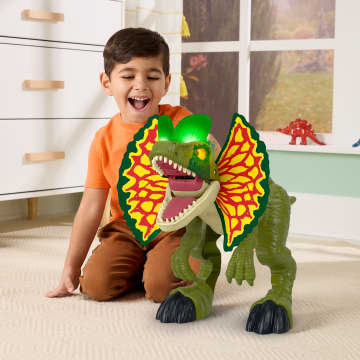 Imaginext Jurassic World Dilophosaurus-Action - Image 2 of 5