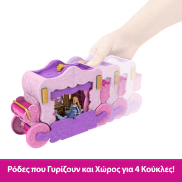 Disney Princess Άμαξα-Καστράκι Σετ Που Μετατρέπεται Με Μικρή Κούκλα Ωραία Κοιμωμένη, 4 Φιγούρες Και 3 Επίπεδα - Image 4 of 6