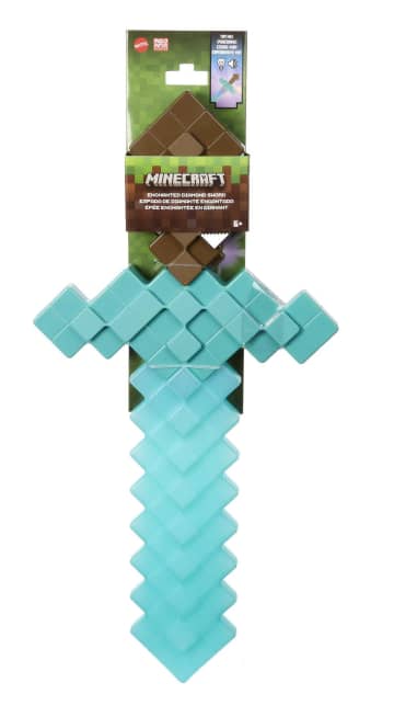 Minecraft-Épée Enchantée En Diamant-Jouet Avec Lumières Et Sons - Imagen 6 de 6