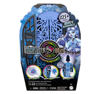 Monster High Segreti Da Brivido Misteri Mostruosi Playset, Abbey Bominable Bambola Con Oltre 19 Sorprese - Image 6 of 6