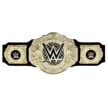 WWE Championship Title, World Heavyweight Role-Play & Costume, Leather-Like Belt - Image 1 of 6