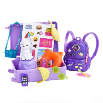 Barbie Pop En Accessoires, Reisset Met Teresa Pop En Puppy - Image 4 of 6