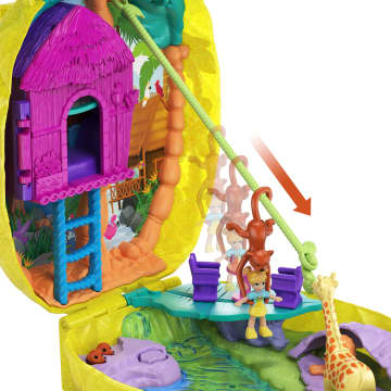 Polly Pocket Çanta Olabilen Micro Oyun Setleri, Polly & Lila Ananas Temalı, Gkj64 - Image 3 of 6