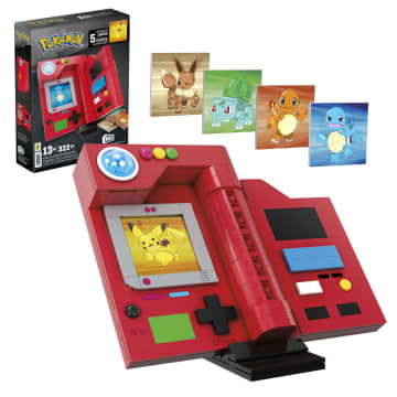 Mega Pokemon Pokédex Z Kanto Zestaw Konstrukcyjny Klocki Dla Kolekcjonerów - Image 1 of 6