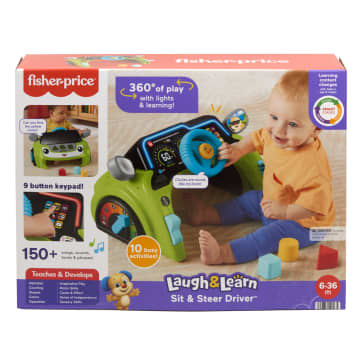 Fisher-Price Laugh & Learn Sit & Steer Driver - Image 6 of 6