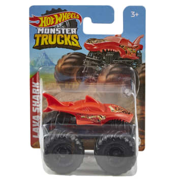 1:70 Ölçekli Hot Wheels Monster Trucks Aracı, 3 Yaş Ve Üzeri Çocuklar Için Oyuncak - Image 7 of 7