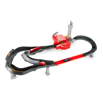 Conjunto Circuito De Carreras A Gran Velocidad De Formula 1 Y Hot Wheels Con 3 Coches De Juguete Metálicos A Escala 1:64 - Image 4 of 6