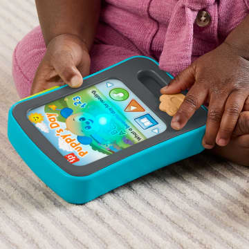 Fisher-Price Lernspaß Hündchen Geschichtenerzähler Baby Elektronisches Lernspielzeug Mit Musik Und Lichtern, Mehrsprachige Version - Image 3 of 6