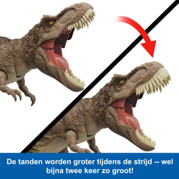 Jurassic World Totale Aanval Tyrannosaurus Rex Dinosaurus Actiefiguur Speelgoed - Image 6 of 6