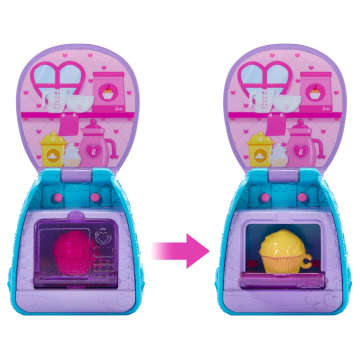 Barbie Aile Ve DOStlar Chelsea Kapkek Pişirme Çantası Chelsea Bebek Ve Aksesuarları, Oyuncak Kapkek Ile Sırt Çantası - Image 4 of 6