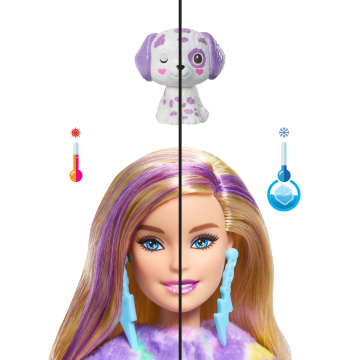 Barbie Cutie Reveal Doll, Dalmatian Costume & Accessories, Color Dream Series With 10 Surprises - Image 3 of 6