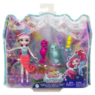 Royal Enchantimals – Royaume De L’Océan – La Famille De Sedda Hippocampe - Imagen 6 de 6