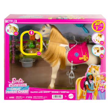 Barbie Mysteries: The Great Horse Chase, Interactief Speelgoedpaard Met Geluiden, Muziek En Accessoires - Image 6 of 6