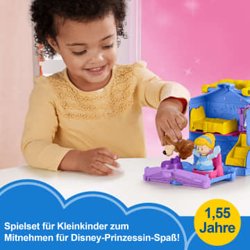 Fisher-Price Little People Disney Prinzessin Cinderellas Spielset für unterwegs - Image 2 of 6