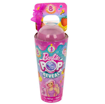 Barbie Pop Reveal Serie Frutta Bambola Con 8 Sorprese Tra Cui Cucciolo, Slime, Profumo Ed Effetto Cambia Colore - Image 6 of 9