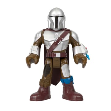 Figura De El Mandaloriano Xxl De Imaginext Star Wars De Más De 41Cm De Alto, Juguete Articulado Con Lanzador - Image 1 of 6