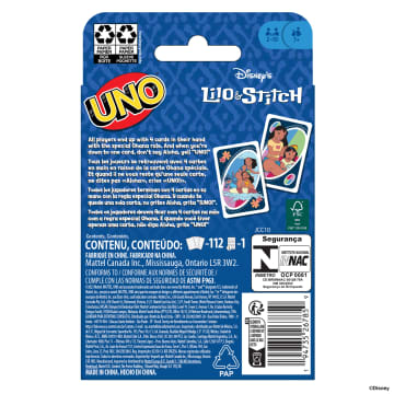 UNO Disney Lilo E Stitch Gioco Di Carte Per Bambini E Serate in Famiglia - Image 6 of 6