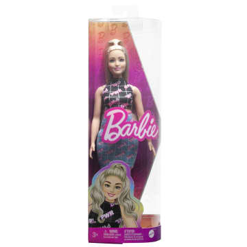 Barbie-Puppe, Kurvige Blondine Im Girl-Power-Outfit, Barbie Fashionistas - Image 6 of 6