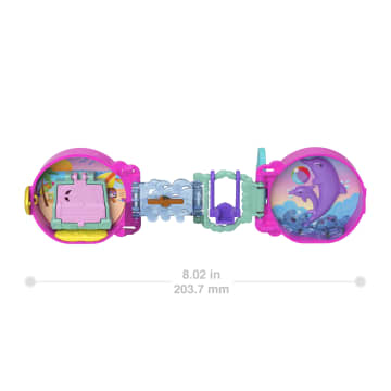 1 Bebek, Hareketli Parçalar Ve Taşıma Sapı Dahil Polly Pocket Seyahat Eğlencesi Mini Oyun Setleri Koleksiyonu (Stiller Çeşitlilik Gösterebilir.) - Image 3 of 3