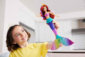 Disney Princess Toys, Ariel Swimming Mermaid Doll - Image 3 of 6