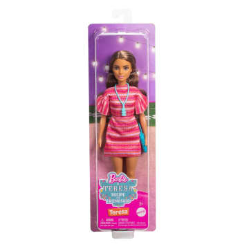 Barbie En Teresa Recept Voor Vriendschap Teresa Modepop Met Kenmerkende Outfit Met Accessoires - Imagen 6 de 6