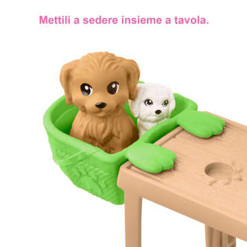 Barbie Chelsea, Skatepark Playset, Con 2 Cuccioli E 15+ Pezzi Aggiuntivi, Bambola E Accessori, Giocattoli - Image 4 of 8