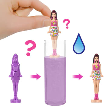 Barbie Mini Barbieland 5'Li Paket Pop Reveal Bebekler, 4 Cm'Lik Sürpriz Mini Bebek Ve Duyusal Gelişime Yönelik Oyuncak (Stiller Çeşitlilik Gösterebilir) - Imagen 3 de 6