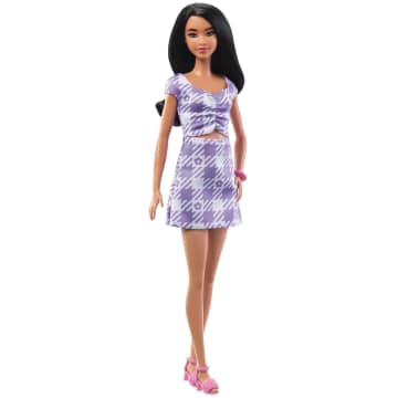 Barbie-Puppe, Schwarze Haare Und Großer Körperbau, Barbie Fashionistas - Bild 4 von 6