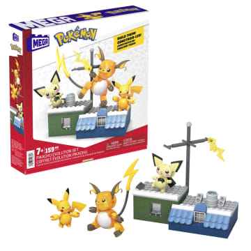 MEGA Pokemon Ewolucja Pikachu Zestaw - Image 1 of 7