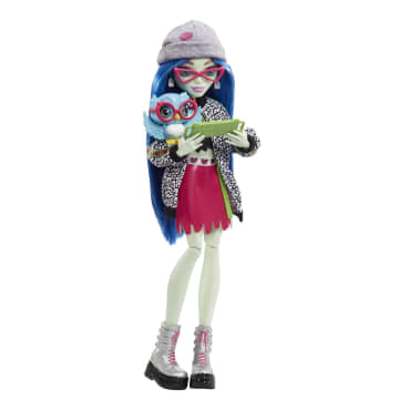 Monster High Ghoulia Yelps Doll With Pet And Accessories - Image 4 of 6