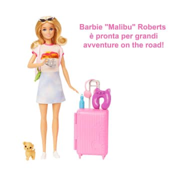 Barbie Set Da Viaggio Con Cagnolino, Bambola E Accessori - Image 5 of 7