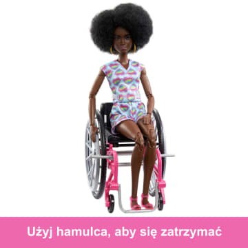Barbie Fashionistas Lalka z wózkiem inwalidzkim i rampą - Image 4 of 7