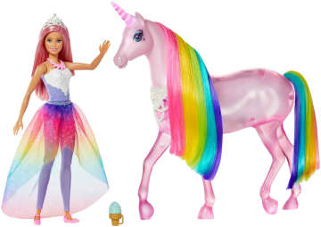 Набор игровой Barbie Дримтопия Принцесса и Радужный единорог - Image 1 of 6