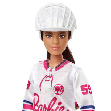 Barbie Jugadora de hockey Muñeca - Imagen 2 de 6