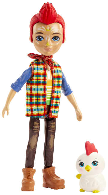 Enchantimals Redward Rooster Doll & Cluck Figure - Image 1 of 6