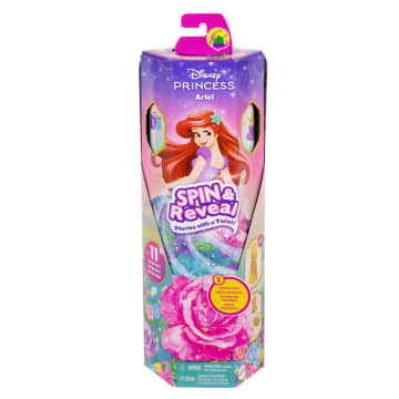Disney Princess Spin & Reveal Ariel Fashion Doll & Accessories With 11 Surprises - Image 1 of 1