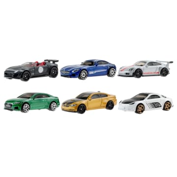 Hot Wheels European Car Culture Multipacks of 6 Toy Cars - Image 1 of 8