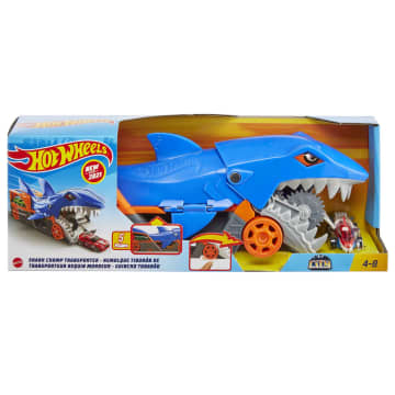 Hot Wheels Remolque de tiburón de transporte - Imagen 6 de 6