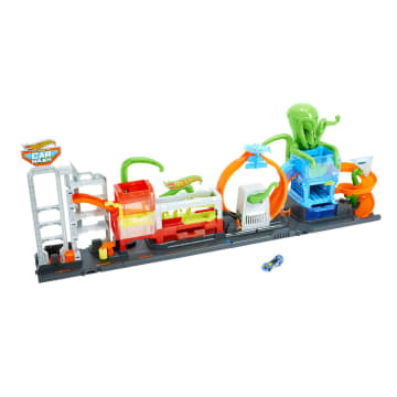 Набор игровой Hot Wheels Сити Невообразимая автомойка с осьминогом - Image 7 of 7