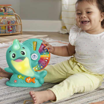 Fisher-Price-Linkimals-Solal Le Narval-Jouet D’Éveil Musical, Français - Imagen 2 de 6