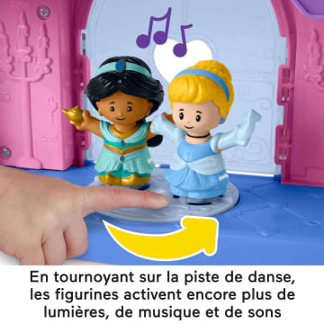 Princesses Disney – Château Dansant Aux Lumières Magiques Little People - Imagen 4 de 8
